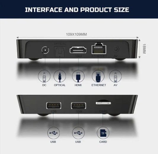 HKM-229523 4K Ultra HD Media Player with Quad-Core Processor and Android OS