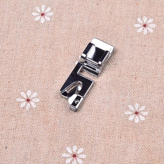 HKM-232467 Stainless Steel Multi-Function Sewing Machine Zigzag Seam Crimping Foot, 3mm Width