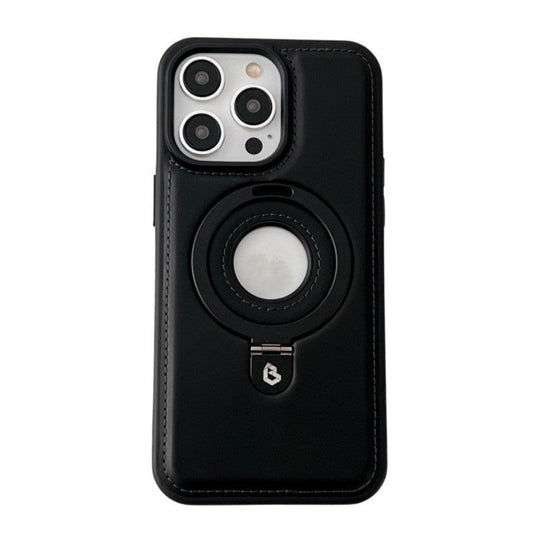 HKM-232723 Magnetic Drop-Resistant Leather Phone Case for iPhone 11 Pro, 12 Pro Max, 13 Pro, 14 Pro Max in Various Colors