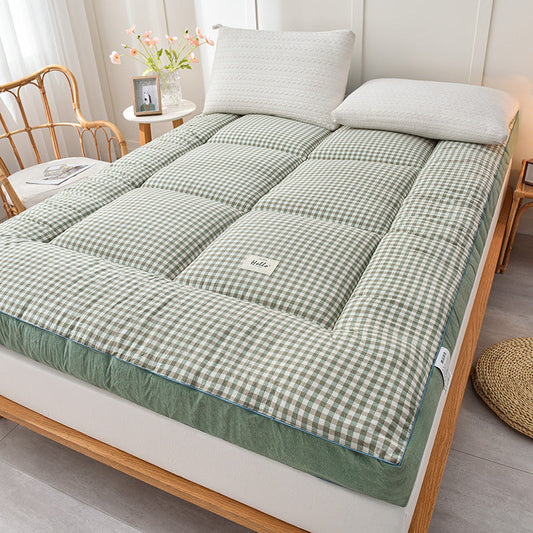 HKM-250579 Thick Feather Velvet Mattress Cushion - Soft & Comfortable in Multiple Sizes and Colors