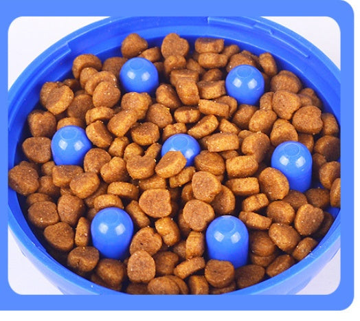 HKM-253907 Tumbler Food Leaker Dog Toy with Bell for Small and Medium Dogs, Durable and Colorful
