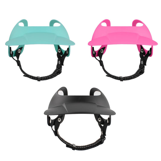 HKM-254035 Outdoor Sunscreen Pet Hat - Casual Sun Protection in Blue, Pink, and Black for All Seasons