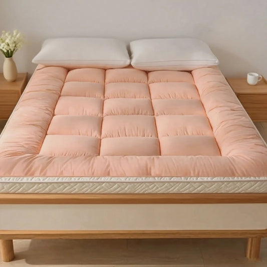 HKM-264083 Checkered Edge Full Size Mattress in 4 Color Options
