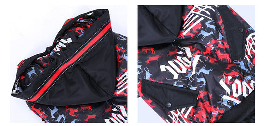 HKM-265043 Large Cotton Clothing for Large Dogs - Sizes 3XL to 7XL - Printed Design
