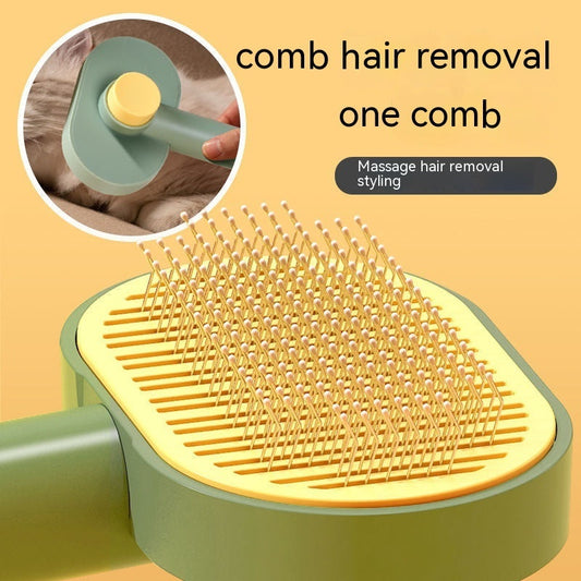 HKM-265171 Professional Pet Comb for Effective Dog Hair Removal – Available in Multiple Colors