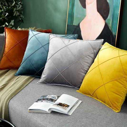 HKM-269075 Nordic Style Decorative Pillow Cover in Multiple Colors - 45x45cm Cushion Cover
