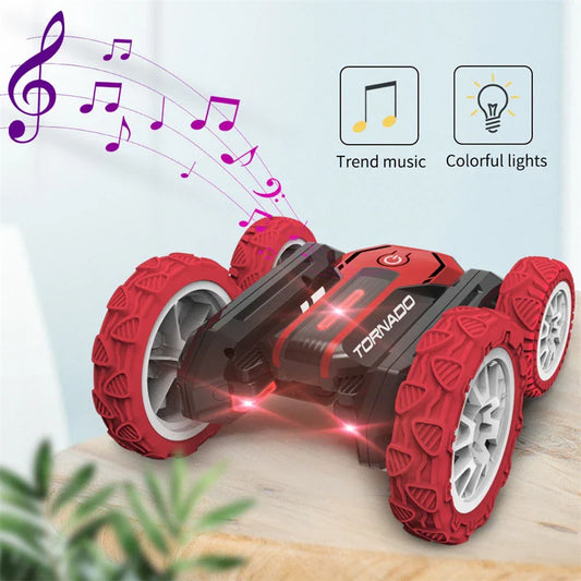 HKM-270419 RC High-Speed Spinning Stunt Car Toy for Indoor and Outdoor Fun