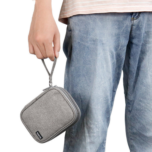 HKM-277779 2.5-Inch Portable Hard Disk Protective Storage Cover - Oxford Cloth, Double & Single Layer Options Available
