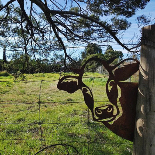 HKM-284435 Handmade Iron Animal Pendant Ornament for Outdoor Garden Décor