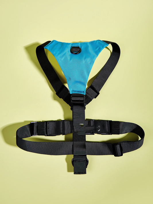HKM-290451 Adjustable Dog Chest Harness with Matching Leash - Durable 600D Oxford Cloth, Various Sizes & Colors