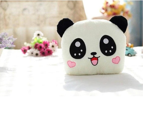 HKM-292691 Cartoon Panda Hand Warmer and Nap Pillow - Versatile Heating and Support for Comfort