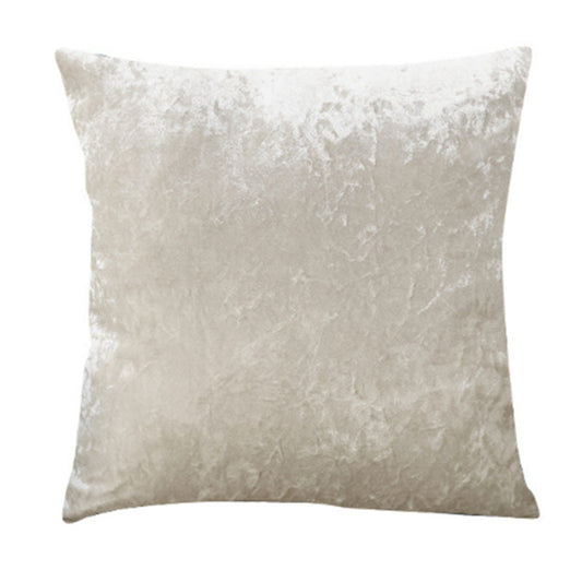 HKM-297235 Ice Velvet Decorative Pillow Cushion - Plush with PP Cotton Filler - Various Sizes and Colors