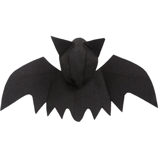 HKM-310547 Halloween Pet Bat Wings for Cats and Dogs – Black Felt Cloth with Velcro Fastening, Available in S, M, L Sizes