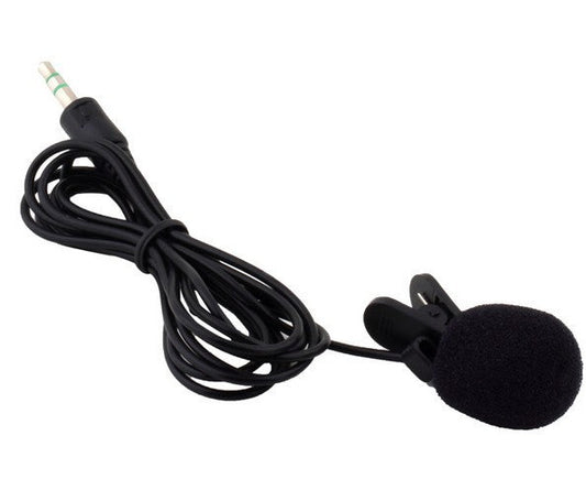 HKM-326035 Condenser Lavalier Microphone with 3.5mm Jack and 2m Cable Length