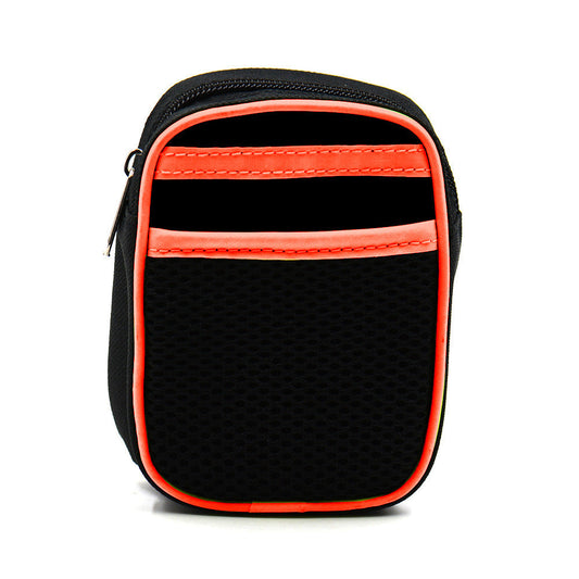 HKM-335187 Reflective Orange Nylon Pet Traction Set with Adjustable Rope Length and Waist Size