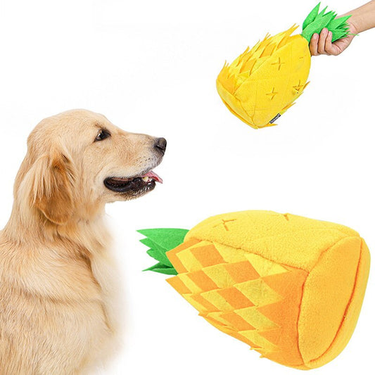 HKM-339027 Soft Sniffing Toy for Pets – Granulate, Felt Cloth & Cotton, 13 x 30 cm