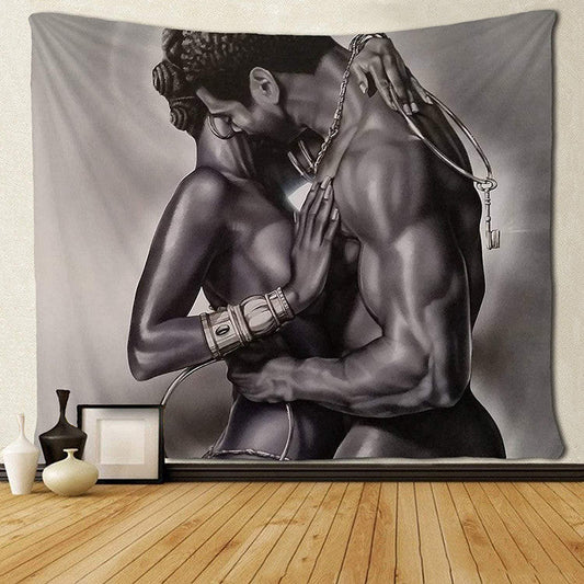 HKM-341459 Elegant Polyester Fiber Rectangle Tapestry in Multiple Sizes and Colors for Home Decor