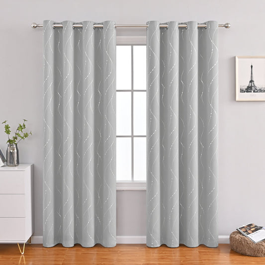 HKM-341843 Modern Minimalist Blackout Curtains in Various Sizes and Colors