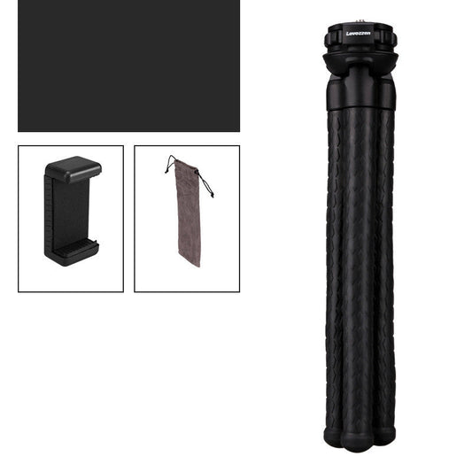 HKM-342355 Adjustable Tripod with Mobile Phone Clip for iPhone Models – Available in Pink, Blue, Black