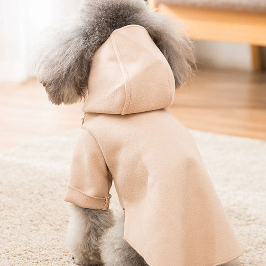 HKM-349651 Cozy Woolen Winter Coat for Pets in Various Colors