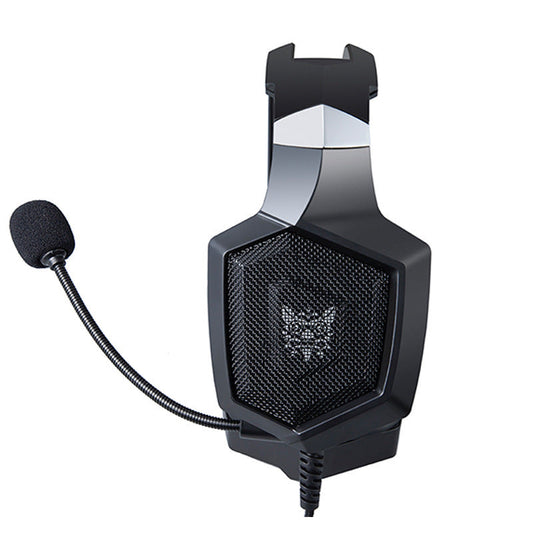 HKM-357011 Luminous Wired Gaming Headset with 3.5mm Connector for PC