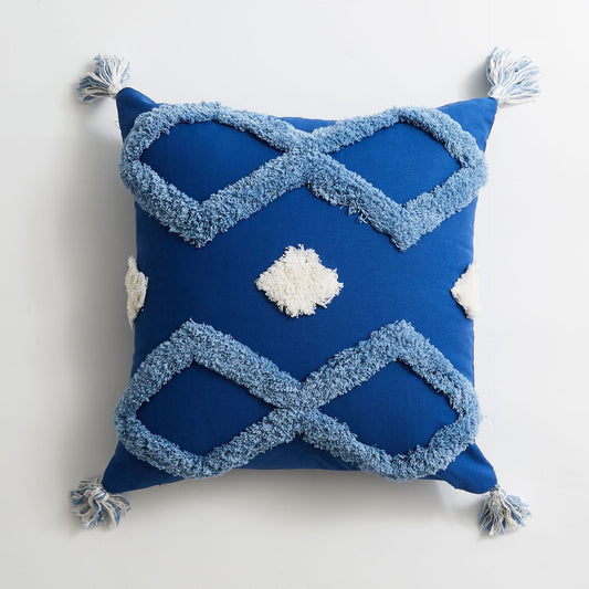 HKM-358227 Modern Cotton Canvas Pillow - 45x45cm & 30x50cm Polyester Fiber Filling