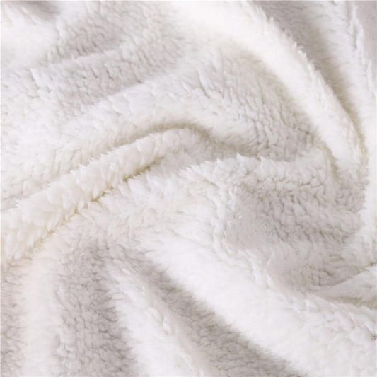 HKM-359251 Custom Cartoon Pattern Blanket - Available in Two Sizes: 150x130cm & 150x200cm