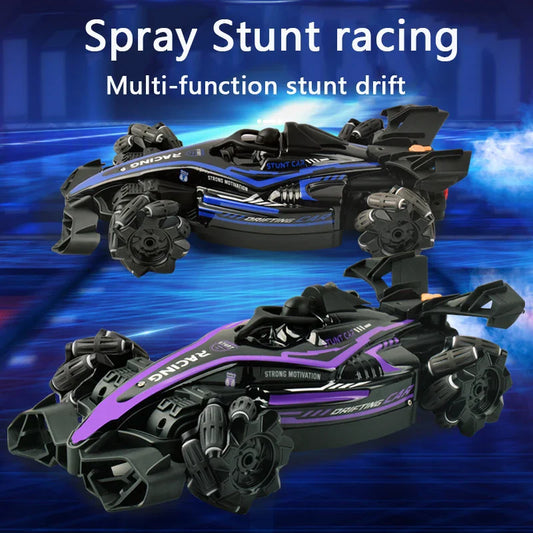 HKM-360659 4WD Stunt Spray Remote Control Karts with Gesture Sensor for Indoor-Outdoor Racing Fun
