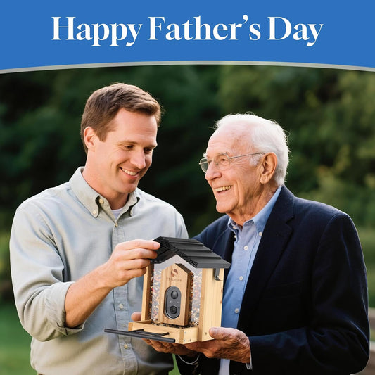 HKM-368339 Smart Bird Feeder with Camera, 1.5L Capacity, AI Bird Recognition, 1080P Resolution, Night Vision, and Multi-Device Sharing