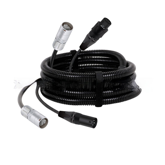 HKM-379539 3PIN XLR Male-Female Microphone Audio Cable - Available in Various Lengths and Colors