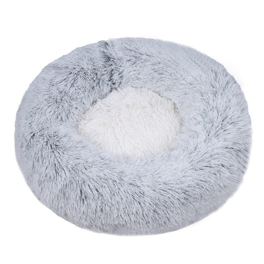HKM-400467 Winter Warm Plush Kennel Round