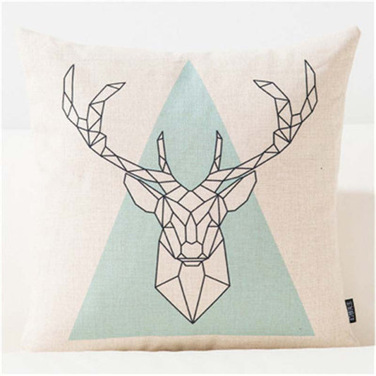 HKM-401363 Modern Linen Sofa Cushion with PP Cotton Filling