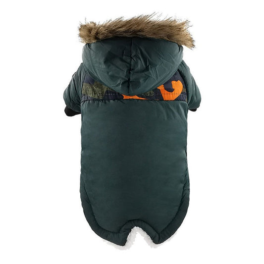 HKM-402707 Warm Cotton Pet Dog Winter Coat Jacket - Soft, Breathable, Windproof & Waterproof