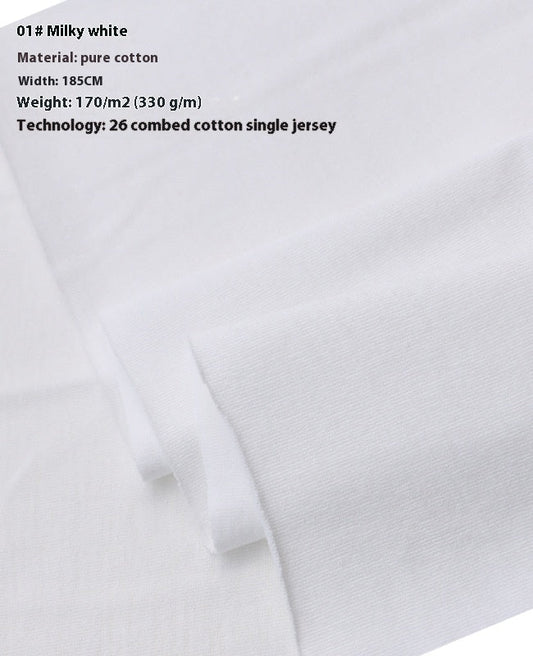 HKM-416275 Lightweight 100% Cotton Knitted T-Shirt for Dolls - Ideal for Spring with Floral Design