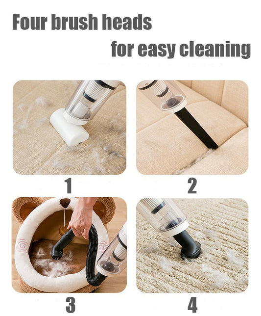 HKM-428179 Cordless Pet Hair Absorber with Super Strong 28000Pa Suction for Cat Hair Removal