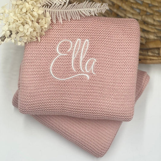 HKM-428243 Knitted Cotton Stroller Cover Blanket for All-Season Comfort in Multiple Colors