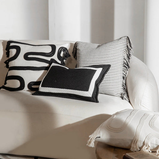 HKM-429459 Luxury Solid Color 45x45cm Throw Pillow with Feather Core for Modern Living Room Decor