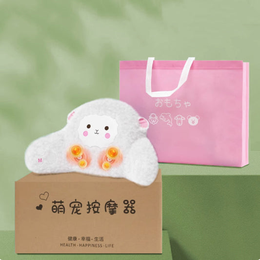 HKM-444179 Butterfly Shaped Multifunctional Full Body Cushion Waist Pillow with 4D Movement and Hot Compress