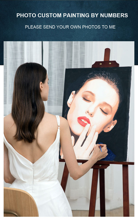HKM-448275 DIY Handmade Oil Painting Kit - Colorful Heart Design for Birthdays, Valentine's Day, and Couples