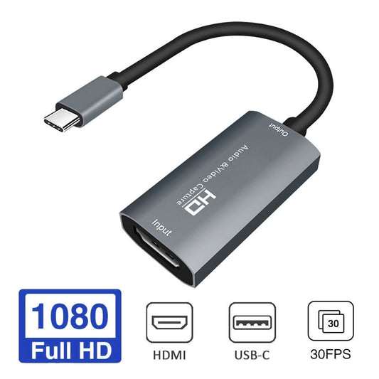 HKM-457811 4K Type-C to HDMI HD Audio and Video Capture Card for Seamless Game Streaming