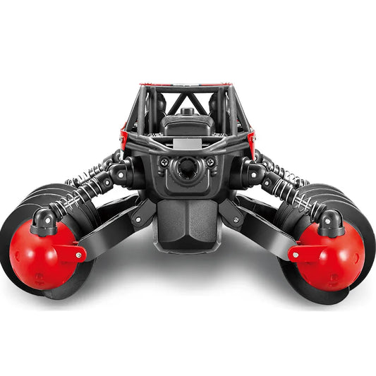 HKM-458963 Amphibious Remote Control Stunt Car for Kids - 2.4G Offroad Drift Vehicle, Ready-to-Go, 6 Channels