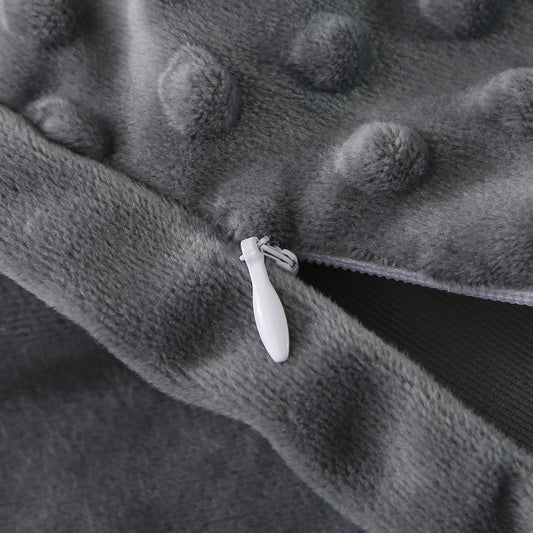 HKM-464467 Crystal Velvet Bubble Quilt Cover in Multiple Sizes