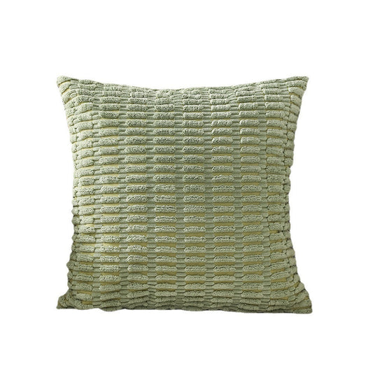 HKM-464595 Solid Color Corduroy Pillow Cover for Home Sofa Decoration - Multiple Sizes and Colors Available