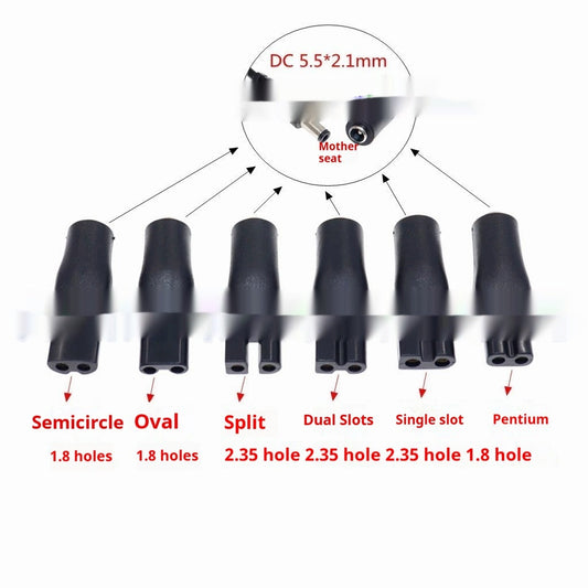 HKM-477843 Dual-Interface USB Audio Purifier Adapter with Multiple Hole Options