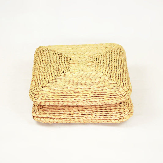 HKM-491219 Thickened Rattan Woven Straw Tatami Cushion for Bay Windows – Available in Multiple Sizes and Colors