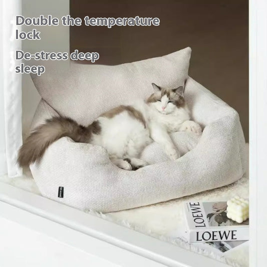 HKM-494163 Four-season Universal Detachable And Washable Pet Bed