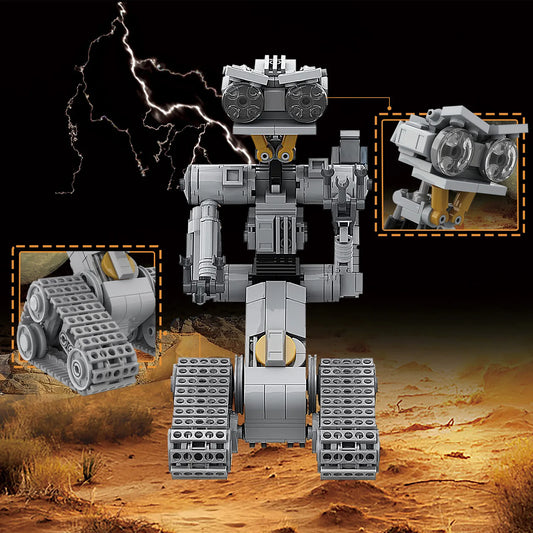 HKM-494611 DIY Robot Building Blocks - Educational Assembly Toy for Kids 0-14 Years