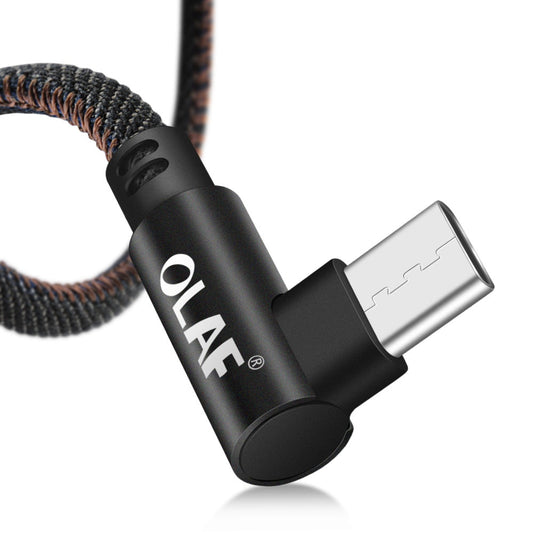 HKM-504019 Fast Charging USB Cable with Pure Copper Wire Core and Durable Denim Covering