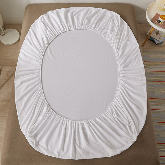 HKM-546451 Pure Cotton Sanding Fitted Sheet - Dustproof Mattress Protector for Standard and Thin Mattress Sizes