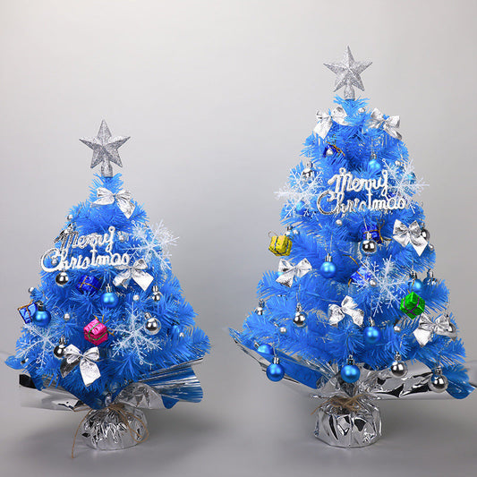 HKM-550227 Festive Mini Desktop Christmas Tree - 45cm & 60cm in Green, Pink, and White